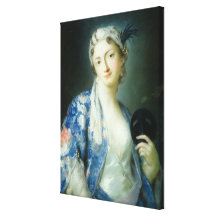 Portrait of a Woman Canvas Print
