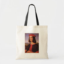 Portrait Of A Young Man By Raffael (Best Quality) Bag