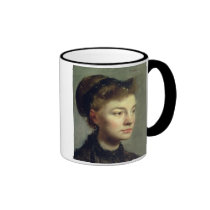 Portrait of a young woman, 1867 mugs