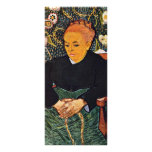 Portrait Of Augustine Roulin (La Berceuse) Customized Rack Card