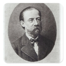 Portrait of Bedrich Smetana stickers