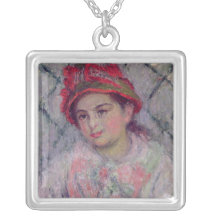 Portrait of Blanche Hoschede Necklaces