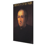 Portrait of Christopher Columbus Stretched Canvas Print