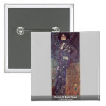 Portrait Of Emilie Floege By Klimt Gustav Pins
