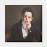 Portrait of Franz Schubert , Austrian composer Refrigerator Magnets