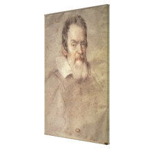 Portrait of Galileo Galilei  Astronomer Canvas Prints