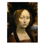 'Portrait of Genevra Benci' Postcards