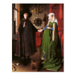 Portrait of Giovanni Arnolfini and his Wife Post Card