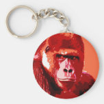 Portrait of Gorilla Keychains