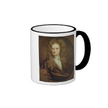 Portrait of Isaac Newton  1702 Mugs
