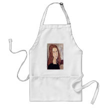 Portrait Of Jeanne Hébuterne [Head In Profile]., Aprons
