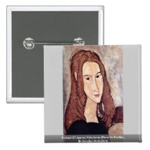 Portrait Of Jeanne Hébuterne [Head In Profile]., Pins
