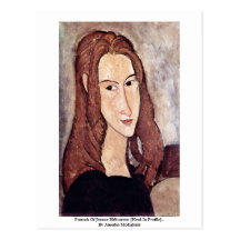Portrait Of Jeanne Hébuterne [Head In Profile]., Postcards