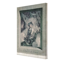 Portrait of John Paul Jones Stretched Canvas Print