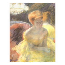 Portrait of Lydia at the Opera by Mary Cassatt Invite