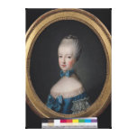 Portrait of Marie-Antoinette de Canvas Print