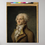 Portrait of Maximilien de Robespierre Posters