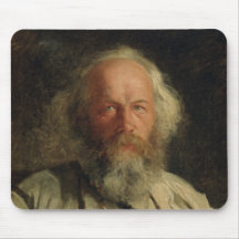 Portrait of Mikhail Alexandrovich Bakunin  1871 Mouse Pad