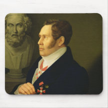 Portrait of Nikolay Gnedich, 1839 Mousepads
