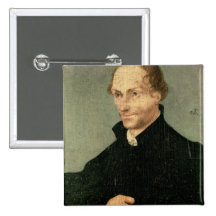 Portrait of Philipp Melanchthon , 1532 Pinback Button