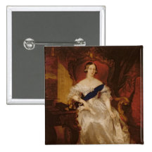 Portrait of Queen Victoria Pins