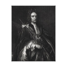Portrait of Robert Harley Gallery Wrapped Canvas