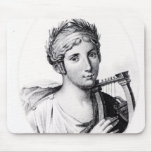 Portrait of Sappho Mousepad
