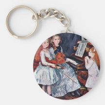 Portrait Of The Daughters Of Catulle-Mendes Keychains