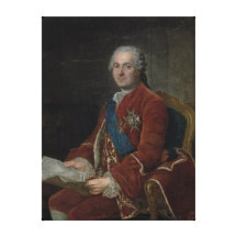 Portrait of the Dauphin Louis de France Stretched Canvas Prints