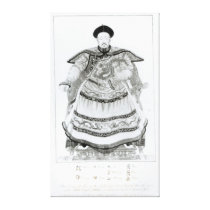 Portrait of Tsien-Loeng canvas prints