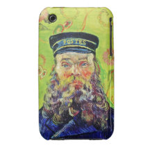 Portrait Postman Joseph Roulin Vincent van Gogh iPhone 3 Covers
