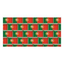 Portugal flag 3D pattern Personalized Photo Card