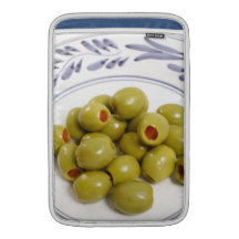 Portuguese green olives sleeves for MacBook air