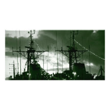 Portuguese Navy frigates Personalized Photo Card