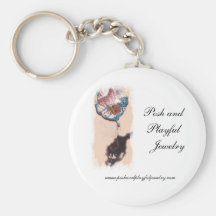 Posh and Playful key chain