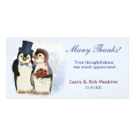 Posh Cats Wedding Picture Card