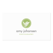 Posh Leaves Business Card