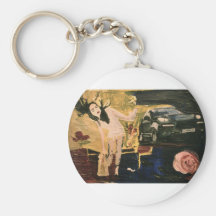 POSH PEOPLE 52X37 ACRILIC ON PAPER 2010 KEY CHAINS