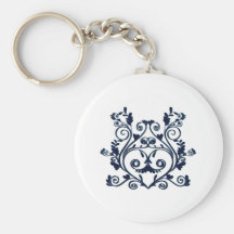 Posh Swirls Keychains