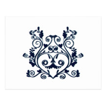 Posh Swirls Post Cards