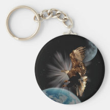 "POSSIBILITIES" Bald Eagle Motivational Gifts Key Chains