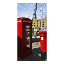 Post Box Phone box Custom Photo Card
