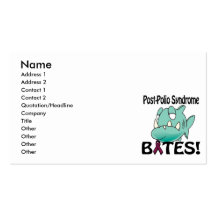 Post-Polio Syndrome BITES Business Card