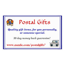 Postal Gifts Business Card