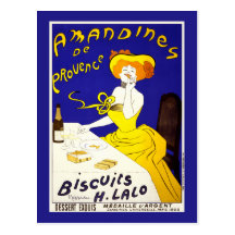 Postcard: "Amandines de Provence" by Cappiello