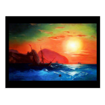 Postcard-Classic/Vintage-Ivan Aivazovsky 11