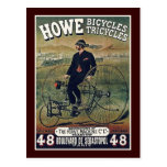 Postcard: Howe Bicycles & Tricycles