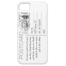 Postcard iPhone 5 Covers