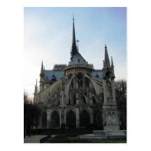 Postcard Notre Dame de Paris