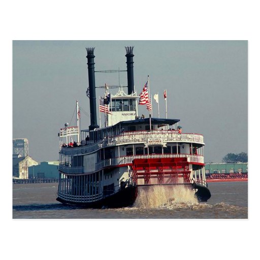 Postcard Paddle Steamer Natchez New Orleans LA